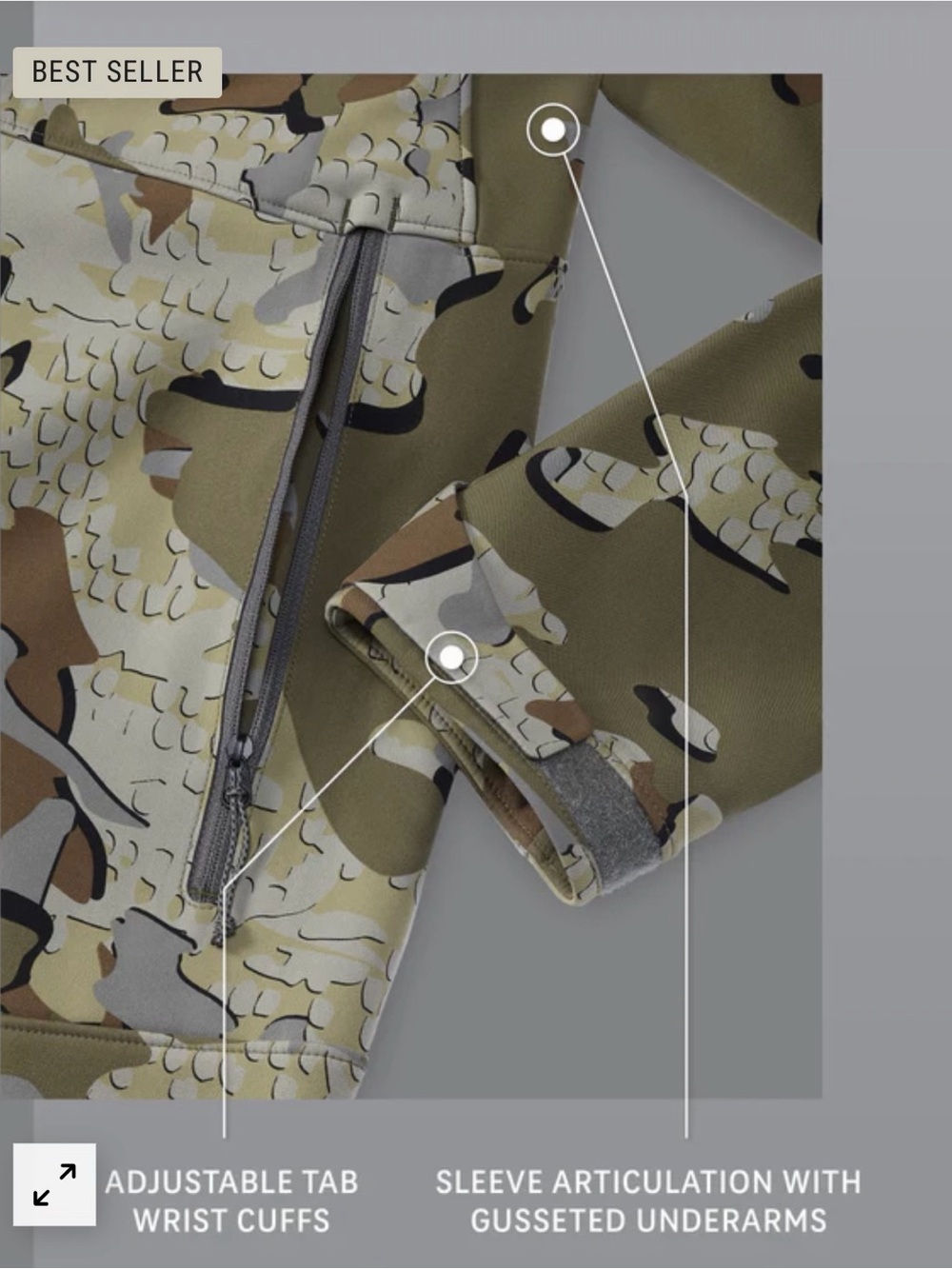 KUIU Guide Hooded Jacket VALO camo - Picture 4 of 16